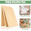18pcs 12 x 15.7 x 1/8 Inch Plywood Basswood Sheets, 3 mm Unfinished Plywood for Craft Thin Plywood Board Sheets Rectangle Wood Panels for DIY Ornaments and Architectural Model