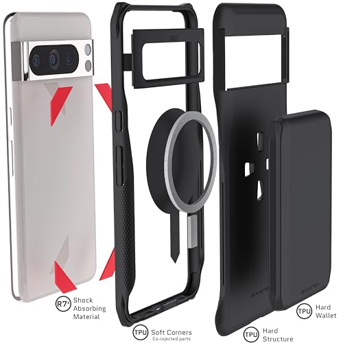 Design Sécurisé Google Pixel 8 Pro Ghostek Étui Magnétique Premium - 6