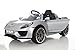 Produktbild Rollplay Elektrofahrzeug mit Fernsteuerung und Rückwärtsgang, Für Kinder ab 3 Jahren, Bis max. 35 kg, 6-Volt-Akku, Bis zu 4 km/h, Porsche 918 Spyder, Silber