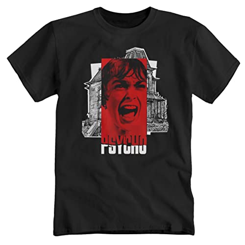 Psycho Horror Evil Dead Halloween ES Film Splatter Slasher Camiseta negra, Negro , XXXL