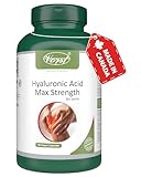 VORST Hyaluronic Acid Max Strength for Joints 180 Vegan Capsules | High Molecular Weight Supplement | Powder Pills | No Injections | 1 Bottle
