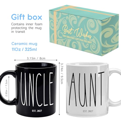 Set de mugs para anuncio de embarazo miniatura 4