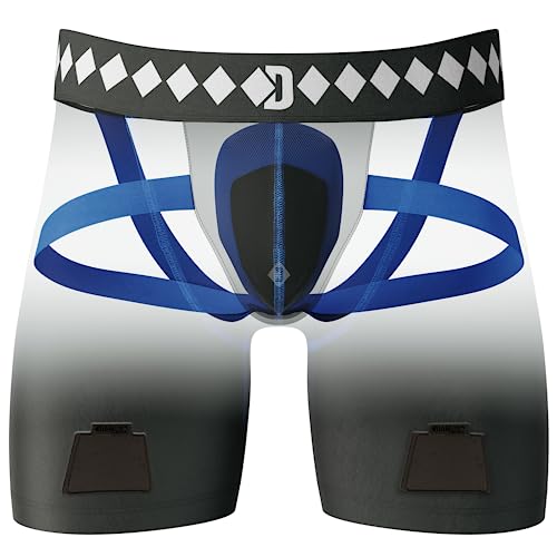 Diamond MMA Hockey Jock Short with Built-in Jock Strap & Athletic Cup Pocket3