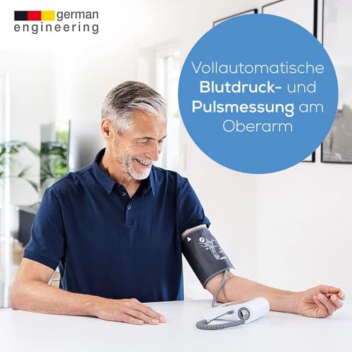 Beurer BM 96 Cardio Blutdruckmessgerät mit EKG-Funktion, Blutdruck- und Pulsmessung am Oberarm, zur...