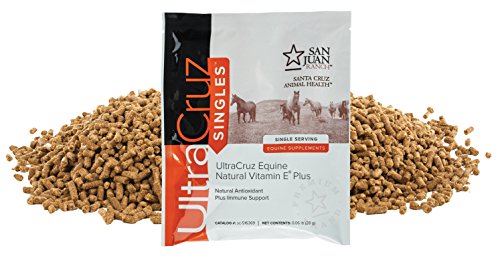 UltraCruz - sc-516417 Equine Natural Vitamin E Plus Supplement for Horses, 60 Single Servings, Pellet (30 Day Supply) - Thumbnail 2