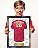 Premiership Winners Liverpool 2025 Limited Edition Diogo Jota Signed A3 Shirt Reproduction Autograph Poster Print Display (Frame Size 460 x 340mm) Display No163 #1