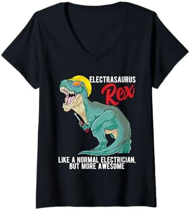 Dinosaur Shirt Electrasaurus Rex Electrician Dinosaur