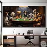 Photo Gallery hipwst divertente poster astratto con cani che giocano a poker al tavolo da poker club casinò arte poster su tela pittura immagine decorazione per la casa 20 x 40 cm senza cornice Photo Gallery hipwst divertente poster astratto con cani che giocano a poker al tavolo da poker club casinò arte poster su tela pittura immagine decorazione per la casa 20 x 40 cm senza cornice