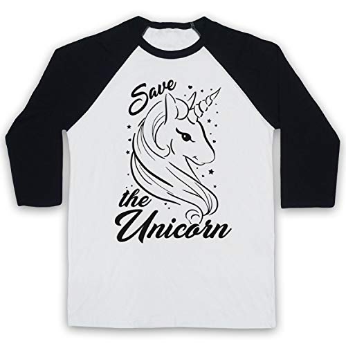 T-Shirt Save The Unicorn Idéal pour vos Sorties Urbaines et Festivals Rétro