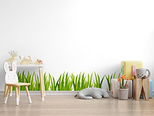 Murwall Kids Wall Decal Watercolor Grass Wall Sticker Nursery Wall Sticker thumb #3