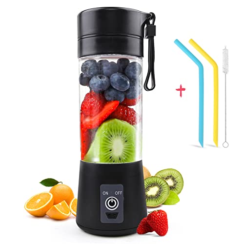Tragbarer Smoothie Mixer mit leistungsstarken 6-Klingen