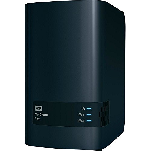 Preisvergleich Produktbild Western Digital 10TB My Cloud EX2 NAS Festplatte - LAN - WDBVKW0100JCH-EESN