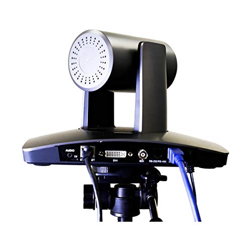 Huddlecamhd Simpltrack 2 2.14Mp Indoor Second Generation Auto Tracking Ip Streaming Ptz Conference Camera With 59 Degree Fov Lens, 20X Optical Zoom, White #TOP3