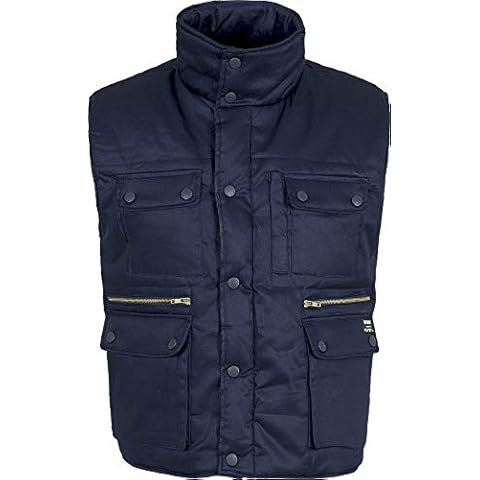 Chaleco Acolchado con Multibolsillos para Hombre Cover