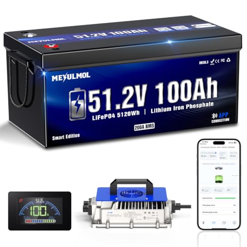 MEYULMOL 48V 100Ah Lithium Battery