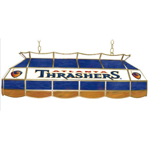 NHL Atlanta Thrashers Stained Glass 40-inch Lighting Fixture