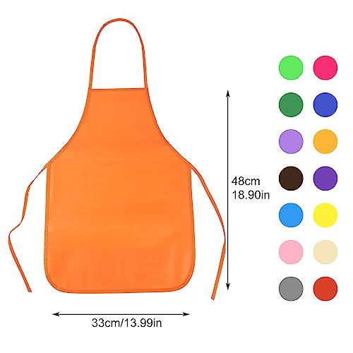 PLULON 30 Pcs Kids Apron Painting Aprons - Image 2