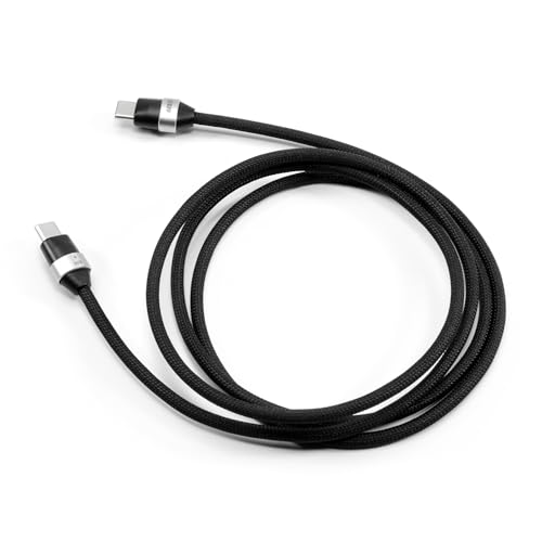 ddHiFi PC02 ブラック 120cm 軽量メッシュカバー付き高速充電ケーブル 60W PD 3.0対応 スマートフォン用