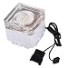 Produktbild Richer-R Computer Wasserpumpe, Ultra Silent Wasserkühlung Pumpe 3000 RPM Schnelle Wärmeableitung,800L / H Durchfluss 3,5 Meter Pumpenkopf Water Cooling Pump Tank für PC Wasserkühlung(Weiß)