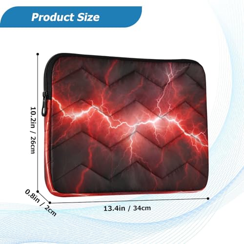 Funda para portátil rojo para laptops 13-14 pulgadas miniatura 3