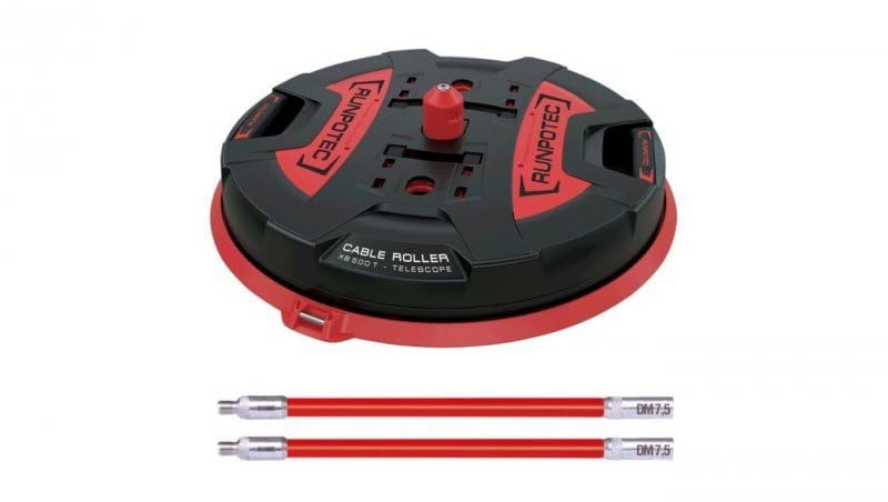Runpotec X BOARD XB 500X BOARD XB 500TT (Teleskopauszug) Profi-Kabelabroller- (10187)