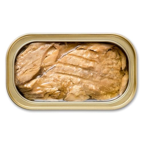 Image of King Oscar Mackerel in Olive Oil with Lemon, 4.05 Ounce Cans (Pack of 12), Skinless & Boneless, Wild Caught Canned Mackerel (Packaging May Vary)