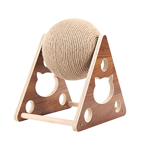 Kratzkokon Für Katzen - Faltbare Kratzbox Mit Spielzeug