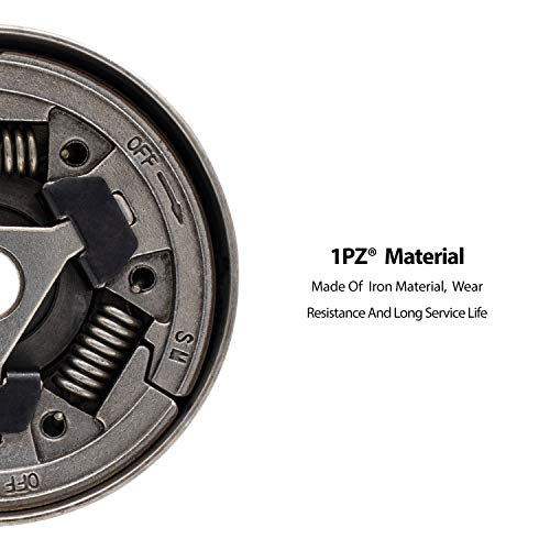 1PZ MS3-CS1 Heavy Duty 3/8 Clutch Sprocket Kit Worm Gear Bearing for Stihl MS361 044 046 MS440 MS460