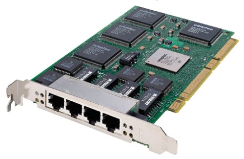 Carte réseau 4 ports RJ45 Adaptec aNA-62044 SGL Quartet64 PCI Fast Ethernet