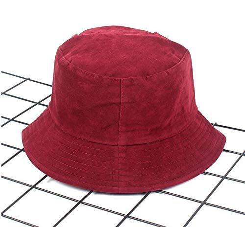Winter Bucket Hat Velvet Unisex Caps Hip Hop Men Women Panama Warm Windproof Bucket Hat Black #TOP5