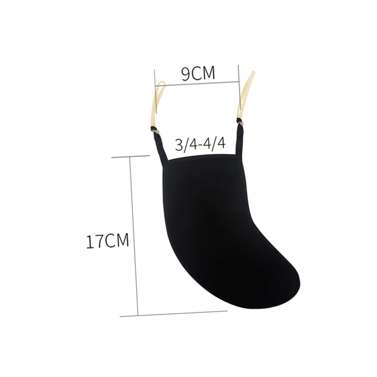 HANABASS Violin Shoulder Rest Cushion Ergonomic Cotton Chin Rest Pad for Violins Comfortable Pressure Reducing Design Removable and Washable present for Violinists