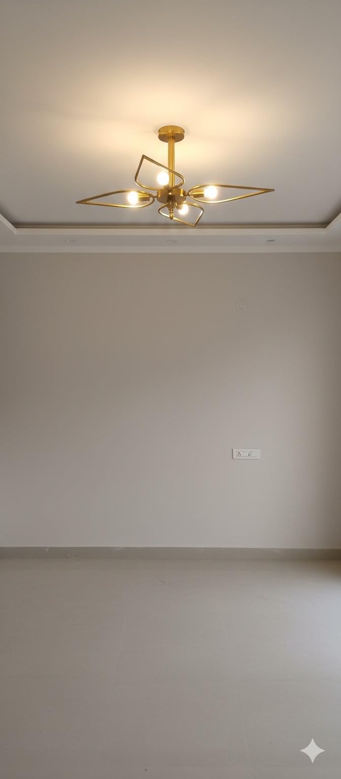 Imperial Loop Gold Flush Mount Ceiling Light-picture-29