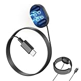 Magnetic Charging Cable Compatible with Ray-Ban Meta Display Neural Band, USB-C Fast Charger Cord, Portable Travel Replacement Charging Accessories for Smart Glasses