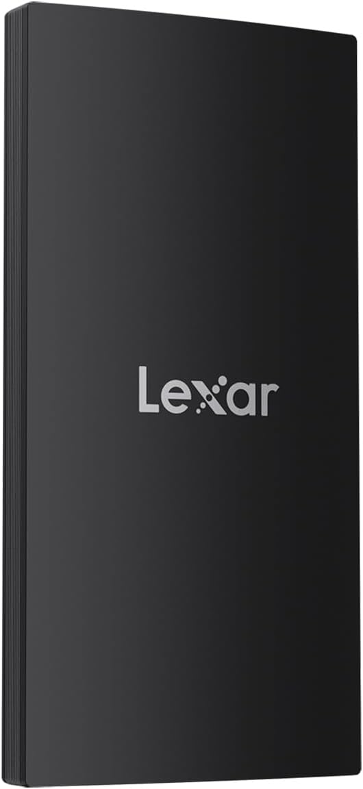 Lexar SL300 Portable SSD, side view