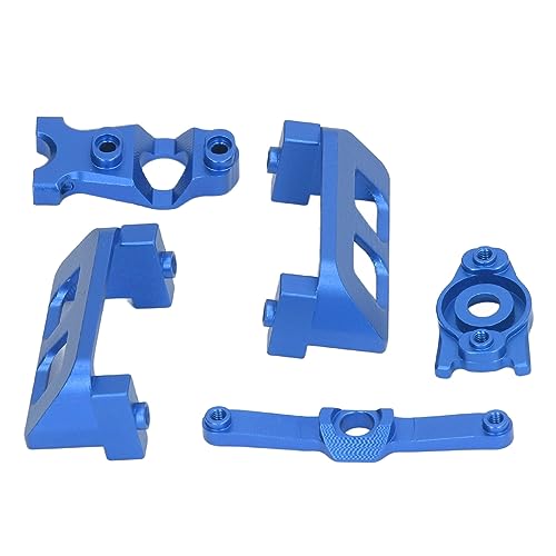 Direction pour Slash 4WD : pièces alu bleues pour sessions tout-terrain