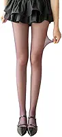 Meia-calça de seda colorida ultrafina transparente tamanho único para 40 a 63 kg