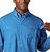 Columbia Men's PFG Tamiami II UPF 40 Long Sleeve Fishing Shirt, Dark Pool, X-Large