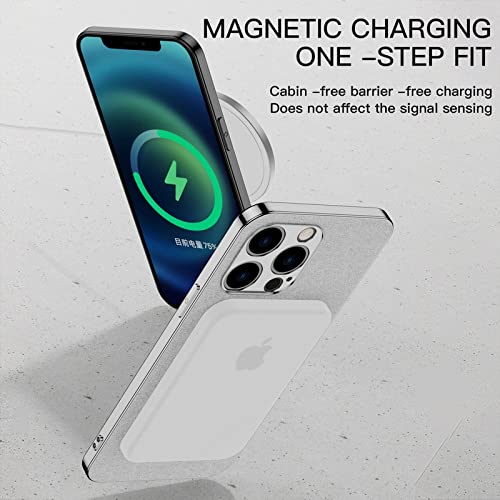 Étui de chargement magnétique iPhone 13 14 12 11 Pro Max couverture rigide