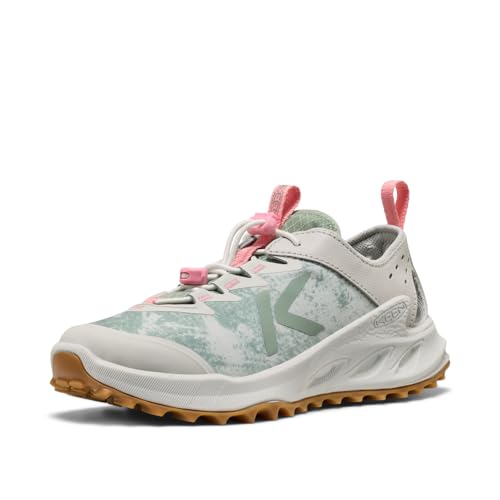 KEEN Zionic Adv Open Air - Zapatillas unisex para niños, cómodas y transpirables, Vapor/Orchid Smoke, 7 Big Kid