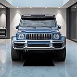 DremGara Easy to Clean Heavy-Duty PVC Garage Floor Mat with Waterproof Containment Protection for Cars SUVs Trucks Parking Garages Non-Slip Durable Containment Mat Multiple(25"×35")