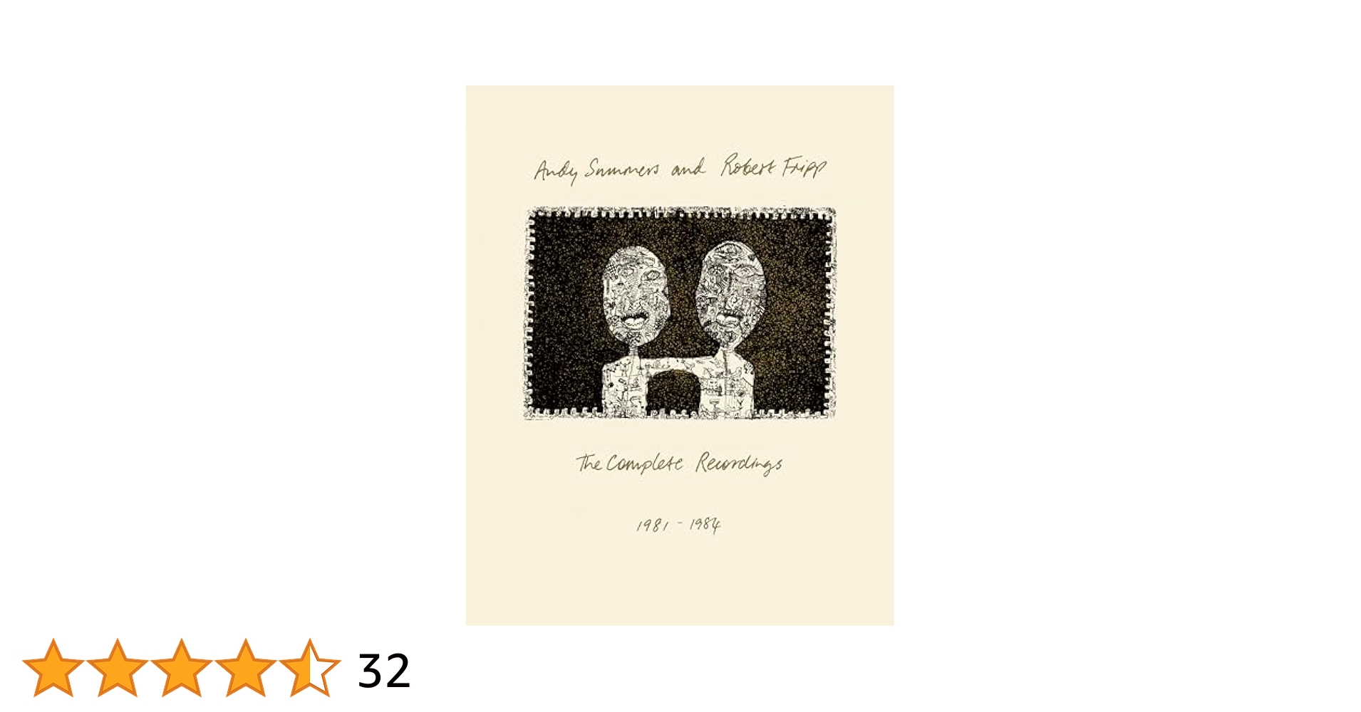 アナログＬＰ●英国オリジナル盤】アンディ・サマーズ＆ロバート・フリップ／心象表現 Amazon.co.jp: 心象表現(紙ジャケット仕様): ミュージック