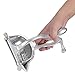 Manueller Entsafter, Orange Squeezer Silent Squeezing Design Benutzerfreundliches Griffdesign für bequemen Griff für Zuhause für die Küche