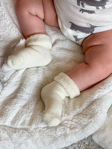 Baby & Toddler Merino Wool Socks – Thin Ribbed | Soft, Breathable, Naturally Odor-Resistant2