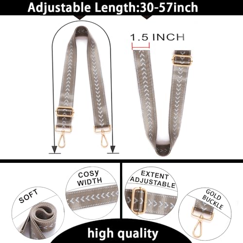 Image of Purse Straps Replacement Wide Crossbody Shoulder Strap for Bags Purse Extender Accessories Guitar Straps