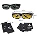VOUNOT 2 Gafas de Sol Superpuestas, UV400 Gafas de Sol Polarizadas Hombre...