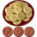 JBK Pottery Cookie Stamp Set - Love