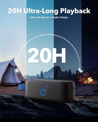 Image of Soundcore Select 3 Outdoor Speaker, 16W, BassUp Technology, 20H Playtime, IPX7 Waterproof(Renewed)