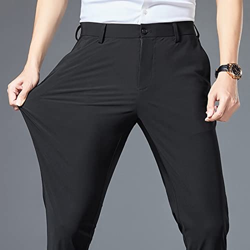 Pantalones formales ajustados para hombre talla 31 miniatura 5