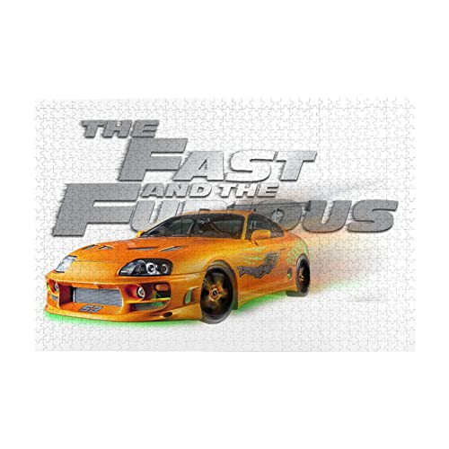 ジグソーパズル 木製パズル ワイルドスピード 1000ピース 収納ケース付き Puzzle ピクチュアパズル Jigsaw ウォールアート 壁掛け壁画 アートフレーム パズル装飾画 インテリア おもちゃ 知育玩具 参考図面付き 子供/大人向け 親子ゲーム