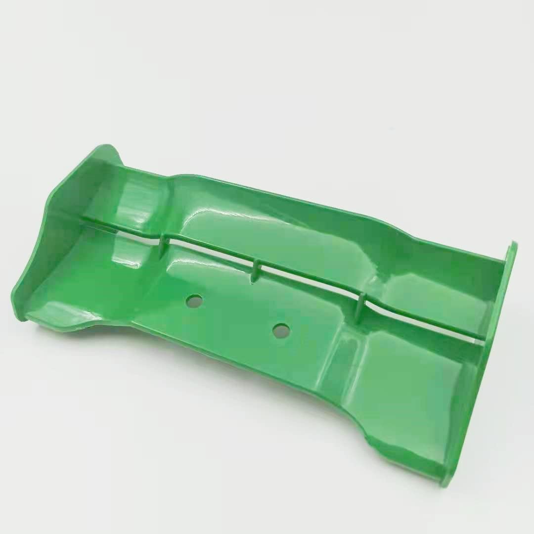 Rc Car Rear Spoiler Tail Wing 1/10 | Hsp Buggy Parts 1/10 | Buggy Spoiler 1/10-1/10 - - (Color: Green)